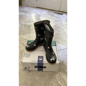 Joules Molly Welly Mid-Height Rain Boots – Women’s Size 6